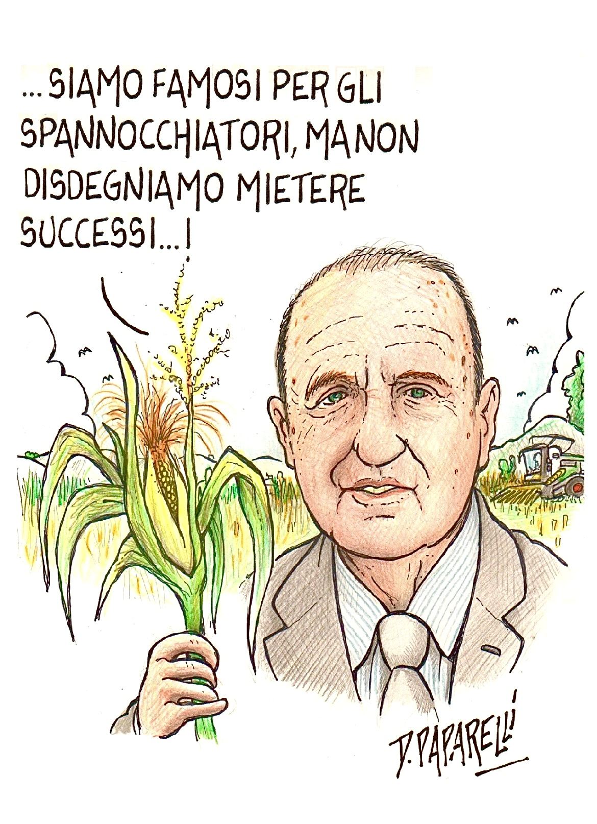 Siamo famosi per gli spannocchiatori, ma non disdegniamo mietere successi!