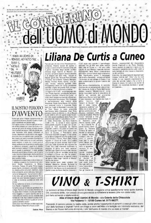 Uomini di Mondo Corrierino 1